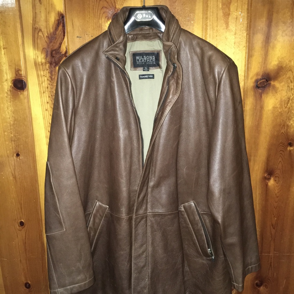 Men’s Leather Coat, Pelle Studio